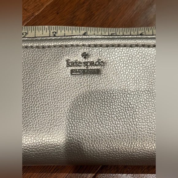 Kate Spade Silver Wallet - Picture 2 of 8